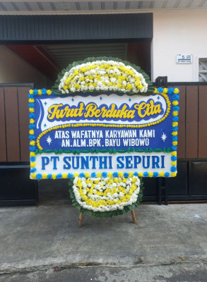 Papan Bunga Duka di Konawe Utara